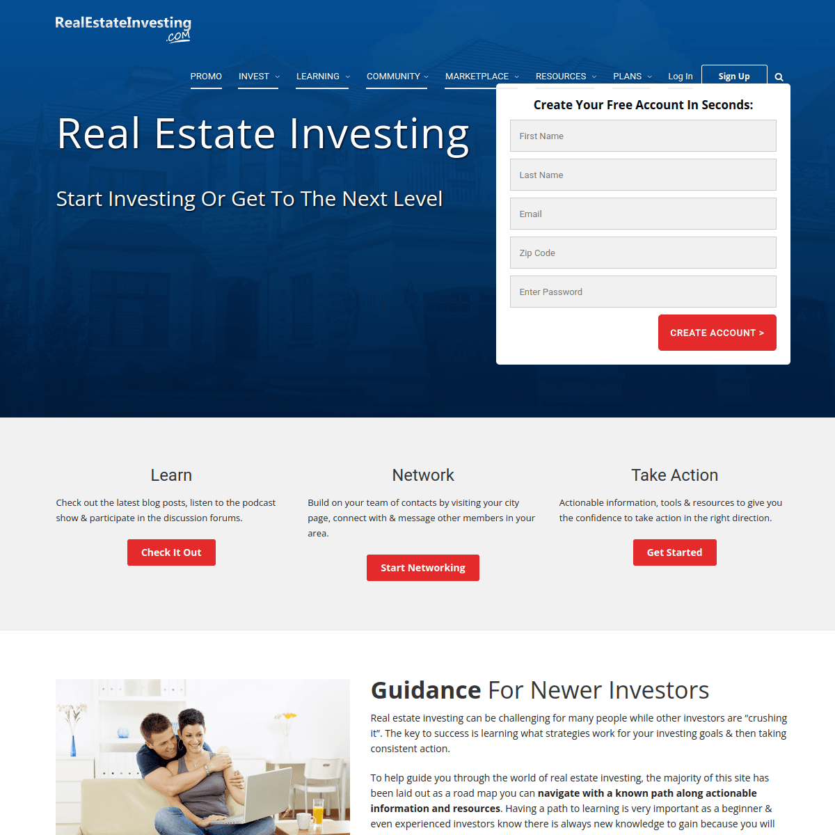 RealEstateInvesting.com | Real Estate Investing Networking Community
