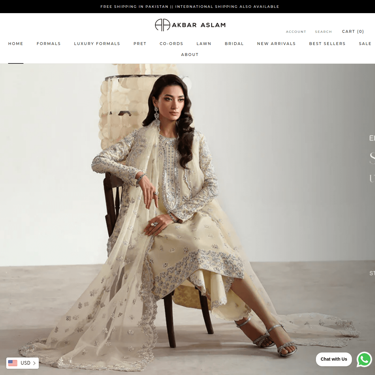 Akbar Aslam - Women's Luxury Dresses